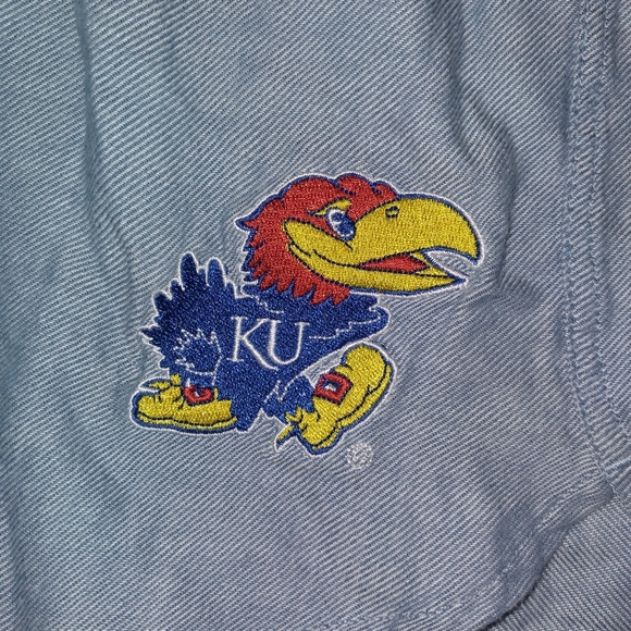 Kansas Jayhawks shortie pj set, size L - Picture 9 of 10